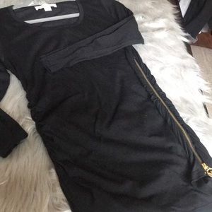 Michael Kors Tee with Zipper detail